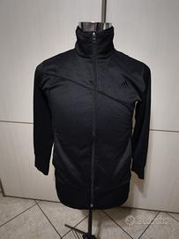 Felpa Adidas nera con zip