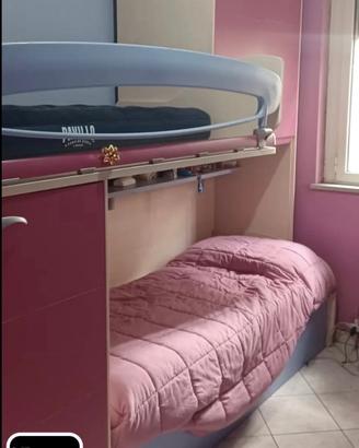 Cameretta a soppalco per ragazze