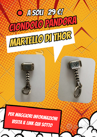 Martello di Thor Charm pandora Collezione Avengers