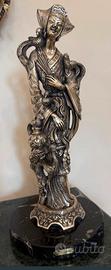Antiche statue laminate argento 925