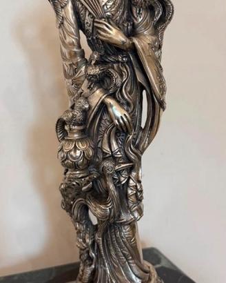 Antiche statue laminate argento 925