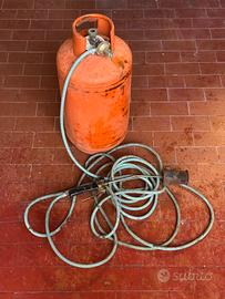 Kit cannello per catrame + bombola gas