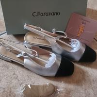 Scarpe donna NUOVE tacco basso C.PARAVANO 