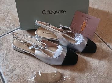 Scarpe donna NUOVE tacco basso C.PARAVANO 
