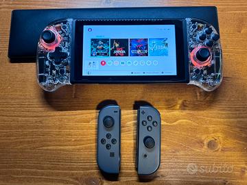 Nintendo Switch V1 seriale basso con accessori