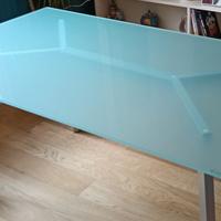 Scrivania Tavolo Calligaris tempered 90x160cm