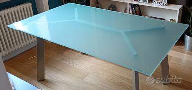 Scrivania Tavolo Calligaris tempered 90x160cm