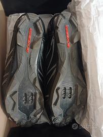 scarpe da bici con gancio taglia 44