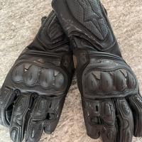 Guanti in pelle moto alpinestars sp08 taglia m