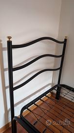 letto singolo in ferro