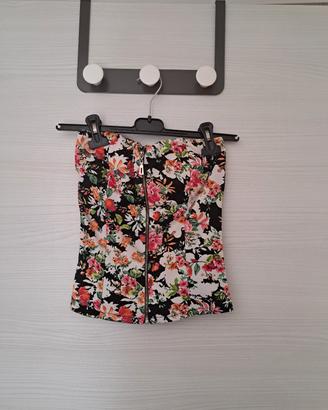 top senza spalline
