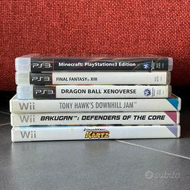 Giochi Wii e Ps3