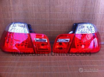 Coppia di fanali LED BMW 3 E46 berlina look restyl