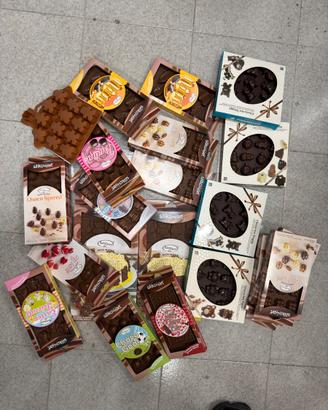 Blocco 40/45 stampini cioccolatini Silikomart nuov