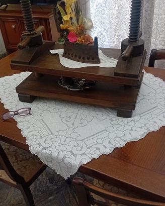 pressa in legno antica