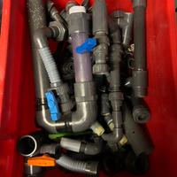 Lotto pvc tubi e raccordi