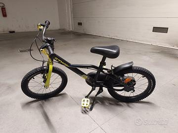 Bicicletta bambino 16" B'TWIN Dark Hero 500