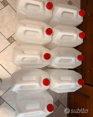 Taniche in plastica da 25 L