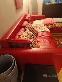 Divano in pelle 