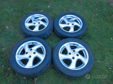 cerchi + gomme 195/55 R 15   -- Peugeot --