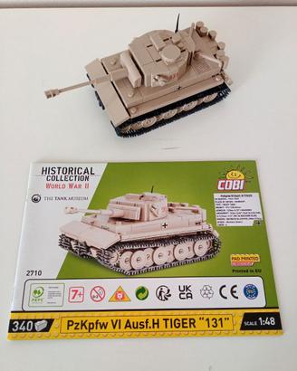 Cobi set Tiger I, scala 1:48, compatibile con Lego