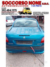Ricambi Peugeot 206cc