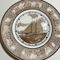 Piatti della collezione The American Sailing ship