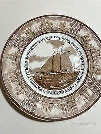 Piatti della collezione The American Sailing ship