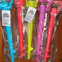 10 Trivelle picchetto per ombrellone da spiaggia