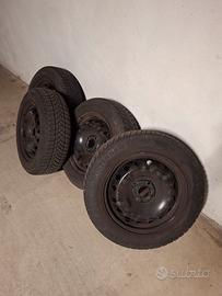 N.4 Ruote complete 185 65 15 Opel Corsa "D"