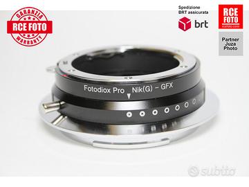 Adattatore Fotodiox Pro NIK(G)-GFX