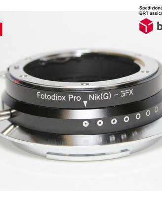 Adattatore Fotodiox Pro NIK(G)-GFX