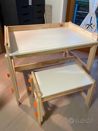 Scrivania & panca IKEA