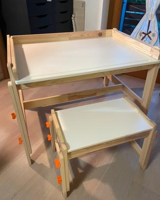 Scrivania & panca IKEA