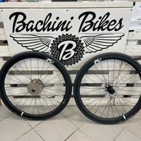 Ruote carbon 35mm NUOVE smontate da Whistle Vaero