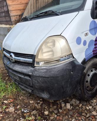 ricambi opel movano 2.5 del 2007