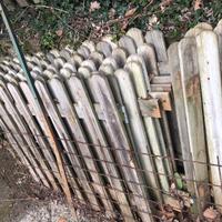 Steccato in legno - circa 16 metri