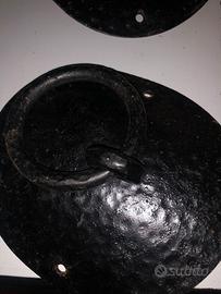 Tre anelli  da stalla battuti a mani .. Anni 30