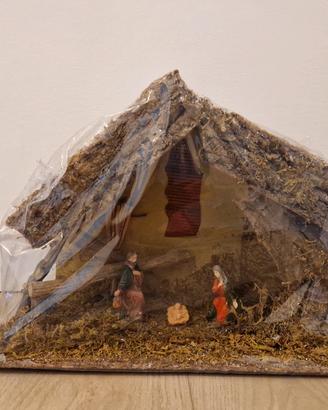capanna per presepe