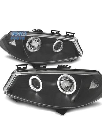 FARI PER RENAULT MEGANE 02-05 ANGEL EYES FONDO NER