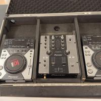 Set DJ Pioneer completo: 2x CDJ-400 + DDJ-250