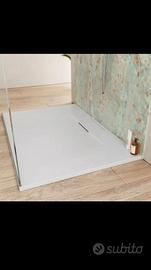 Piatto doccia 100x80 cm in resina effetto pietra