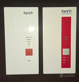 Coppia FRITZ! Repeater AVM 2400 + 1750E WiFi Mesh