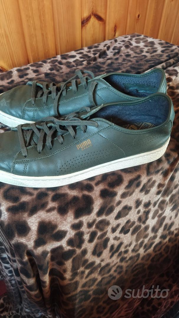 Puma scarpe 2025 verde militare