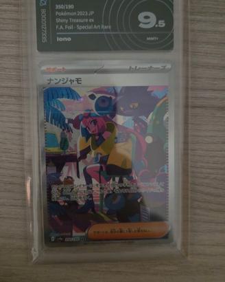 carta Pokémon gradata