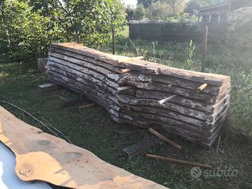 Assi di legno NOCE NAZIONALE stagionate 11 anni