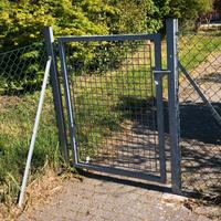 1 CANCELLO IN FERRO ZINCATO PER RECINZIONE