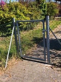 1 CANCELLO IN FERRO ZINCATO PER RECINZIONE
