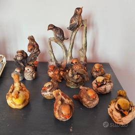 Lotto di uccellini 