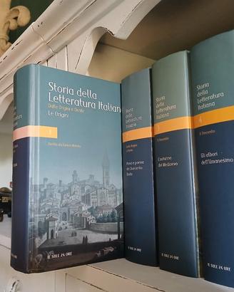 Enciclopedia STORIA DELLA LETTERATURA ITALIANA